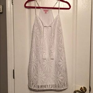 EUC Lilly Pulitzer white Dusk Dress